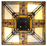 Large Classical Mission Style Tiffany Table Lamp