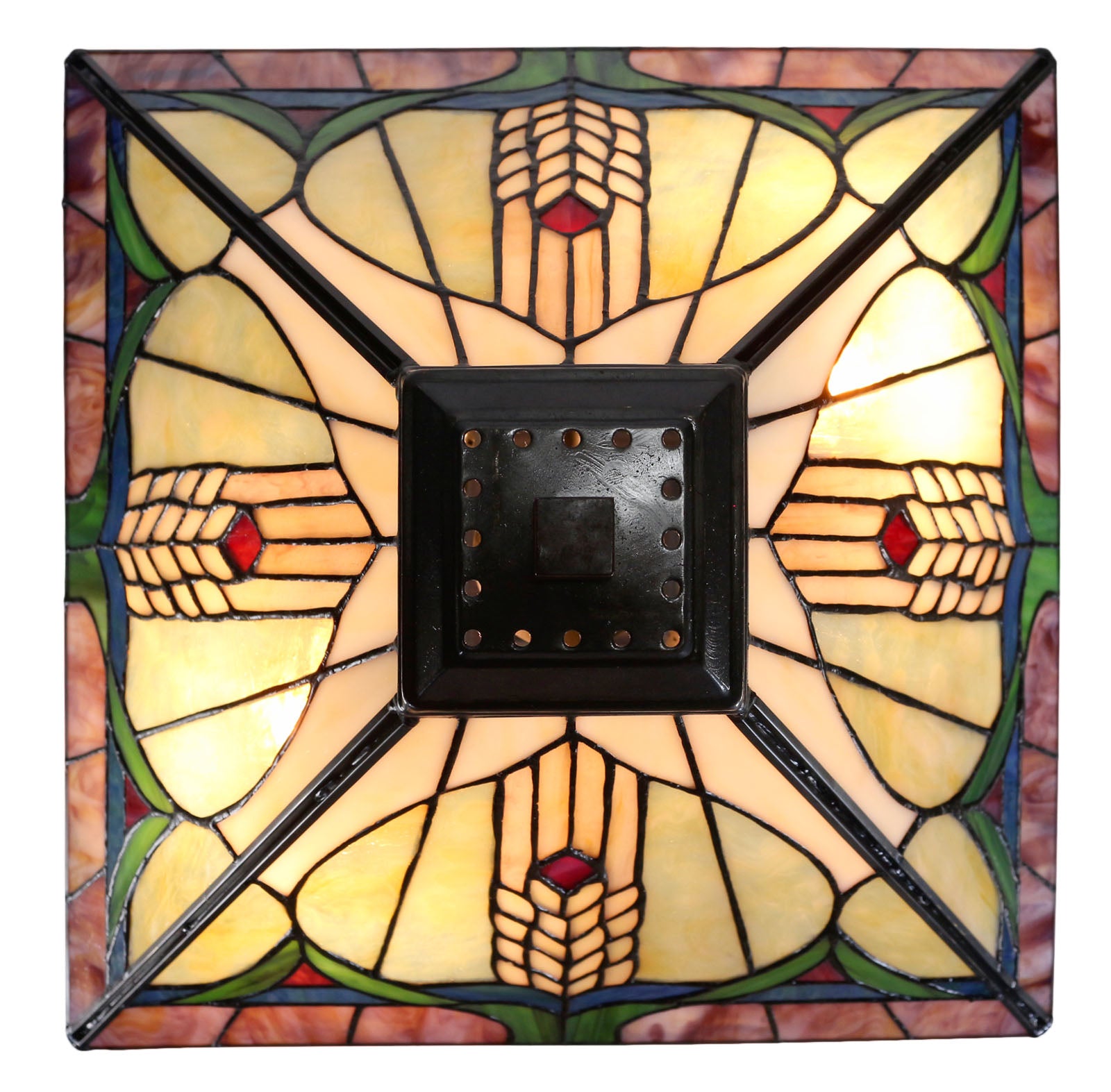 Large Mission Style Tiffany Table Lamp