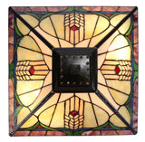 Large Mission Style Tiffany Table Lamp