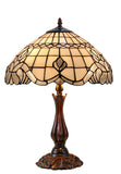 16" Large Vienna Victorian Style Tiffany Table Lamp