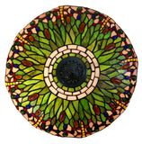 18" Classical Green Dragonfly  Stained Glass Tiffany Floor Lamp