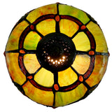 Elegant 8" Bloodstone color  Baroque Style Tiffany Mini Lamp