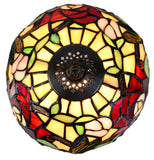 Stunning 8" Dragonfly Style Tiffany Mini Table Lamp