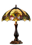 16" Large Amor Ivory Victorian Style Tiffany Table Lamp