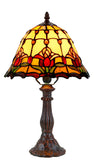 10" Colonial Tulip Style Tiffany desk Lamp