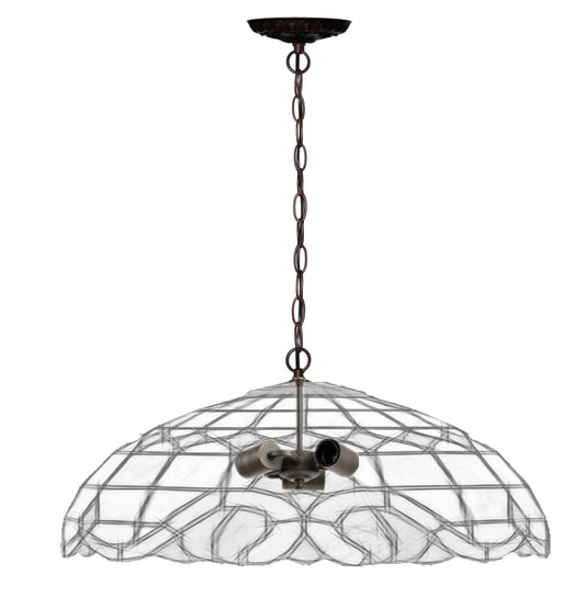 3-Bulb Light Fitting  for 20" -24" Wide Tiffany Pendant lamp shade