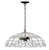 3-Bulb Light Fitting  for 20" -24" Wide Tiffany Pendant lamp shade
