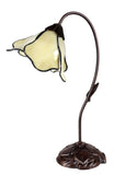 Amazing Flower Ivory Water Lily Style Tiffany Table Lamp