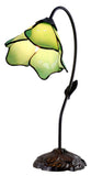 Amazing Flower Lime Green Water Lily Style Tiffany Table Lamp