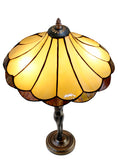 Amazing Umbrella 14" Tiffany Style Stained Glass Figurine Table Lamp