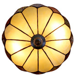 Amazing Umbrella 14" Tiffany Style Stained Glass Figurine Table Lamp