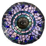 14" Large  Blue dragonfly Style Tiffany Table Lamp