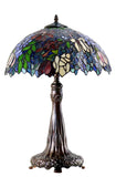 Timeless CollectionHuge @18 inches Flaming Trumpet Style Tiffany Table Lamp