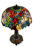 Timeless CollectionHuge @18 inches Flaming Trumpet Style Tiffany Table Lamp
