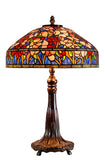 Timeless Collection@ Huge 18 inches Oriental Poppy Style Tiffany Table Lamp