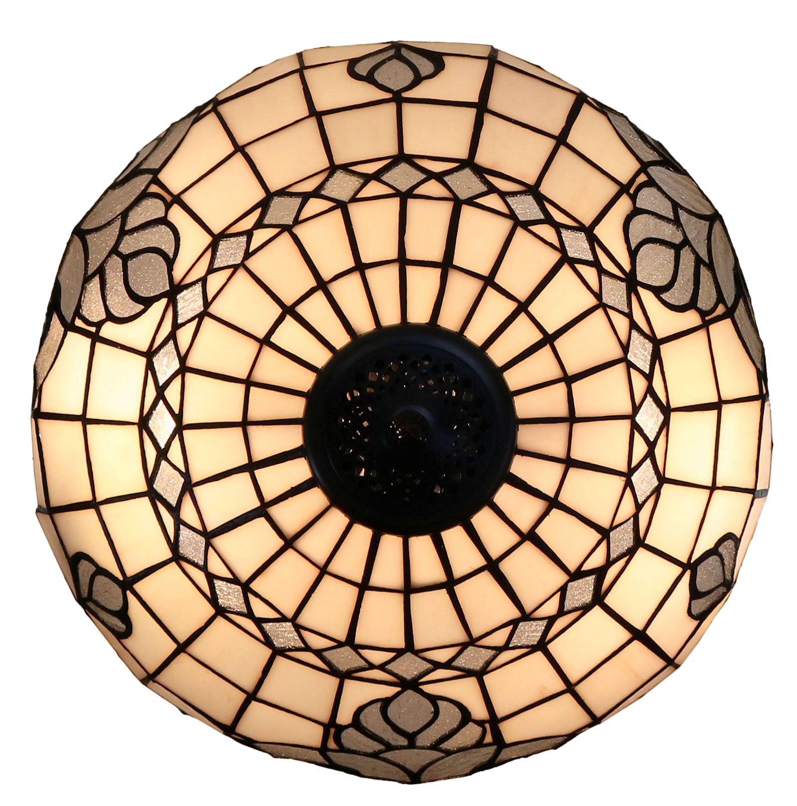 16" Large Vienna Baroque Style Tiffany Pendant Light