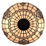 16" Large Vienna Baroque Style Tiffany Pendant Light