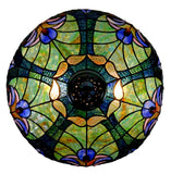 Large 18" Amor  Green Victorian Style Tiffany Style Pendant light