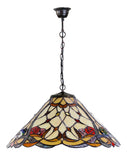 16" Flower Desert Rose Style Tiffany  Pendant Light