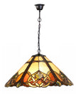 16" Tuscany Sunset Stained Glass Tiffany  Pendant Light
