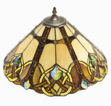 16" Tuscany Sunset Stained Glass Tiffany  Pendant Light