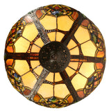 16" Tuscany Sunset Stained Glass Tiffany  Pendant Light
