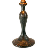 16" Traditional Dragonfly Floral Tiffany Table Lamp