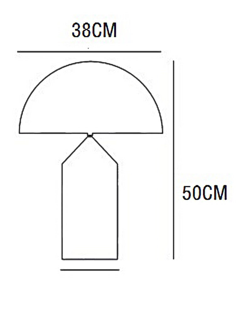 High Quality Designer Creative Modern mushroom Table Lamp*Swivel shade (adjustable direction)