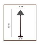 Traditional Huge 20" Dragonfly Flower Tiffany Floor Lamp with décor base