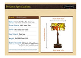Grape Style Tiffany Banker Lamp