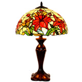 Large 16" Blooming lily Style Tiffany Table Lamp