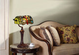 Blue Dragonfly Style Tiffany Banker Lamp