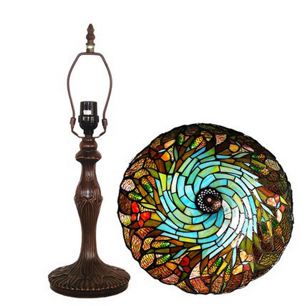 Amazing 12" Butterfly Tiffany Bedside Lamp