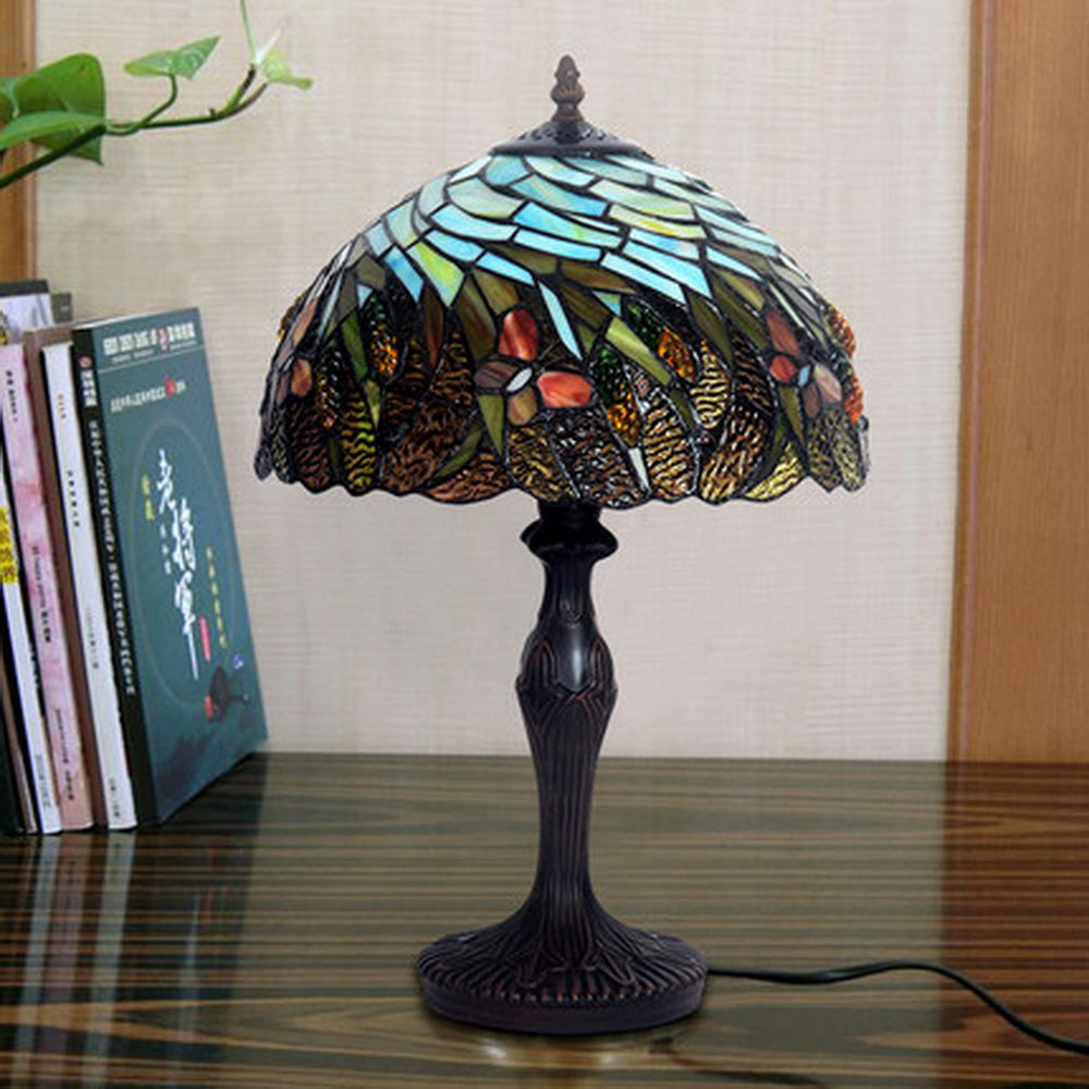 Amazing 12" Butterfly Tiffany Bedside Lamp