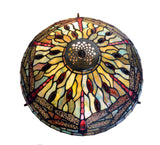 Large 16" Blue Dragonfly Tiffany Stained Glass Shade Downlight Tiffany Pendant Lights