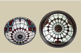 Classical Baroque Tiffany Style  Flush Mount Ceiling Lights