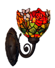 Floral Red  Tiffany Wall lights Up lights wall Sconce