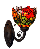 Floral Red  Tiffany Wall lights Up lights wall Sconce