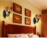 Floral Red  Tiffany Wall lights Up lights wall Sconce